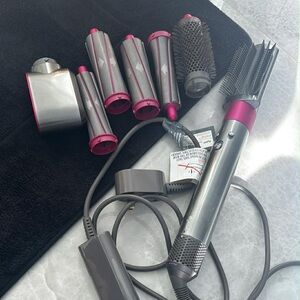 Dyson air wrap Multi-Styler Hair Tool Set with Attachments